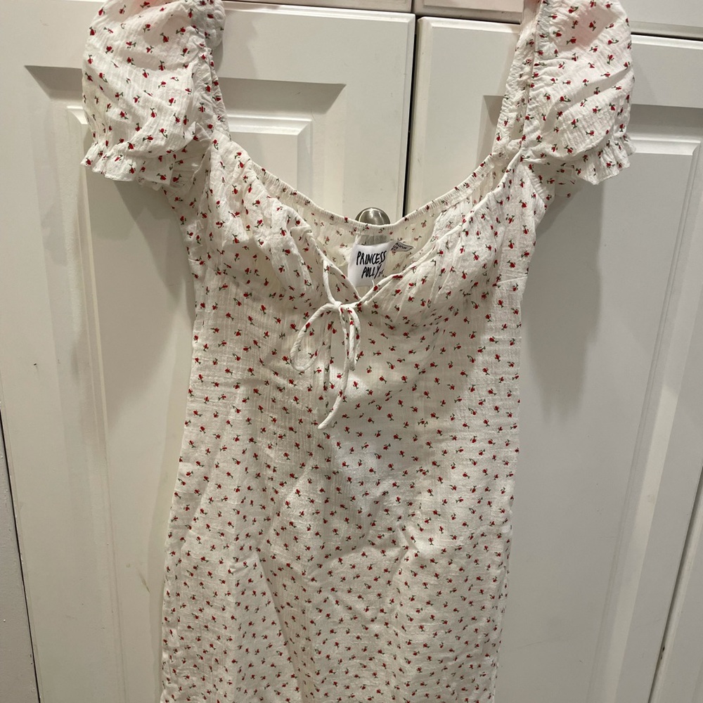 Princess Polly Natalia rosebud mini dress NWT
